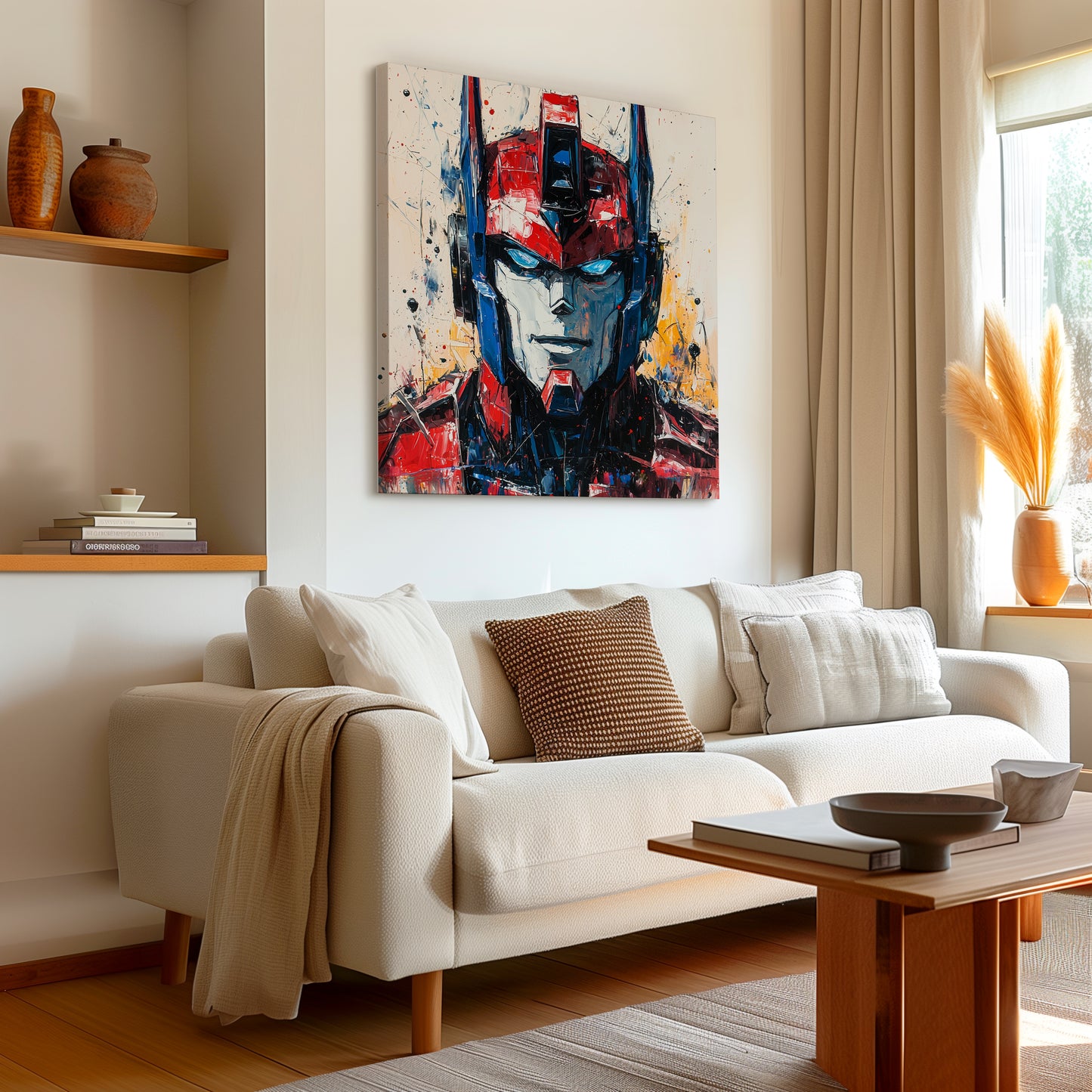 Transformer Abstract Canvas