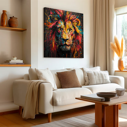 Roar Of Colours Canvas