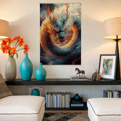 Majestic Dragon Canvas