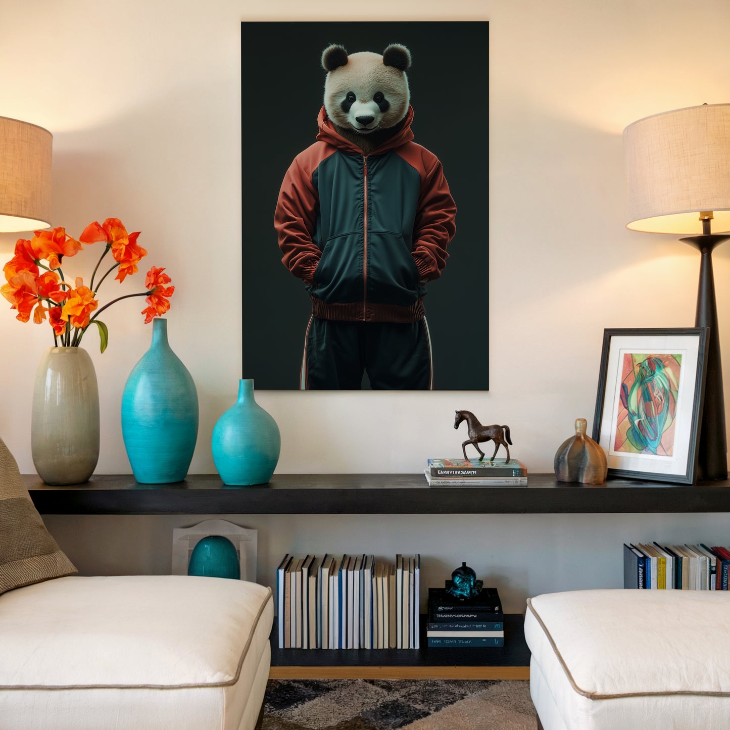 Urban Panda Canvas