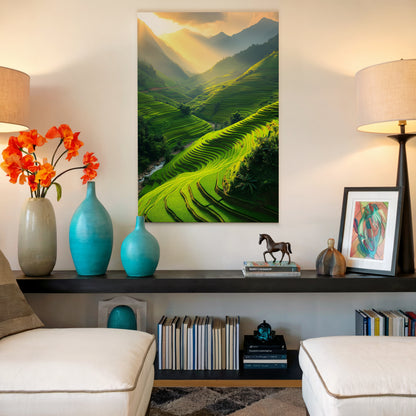 Emerald Peak Canvas