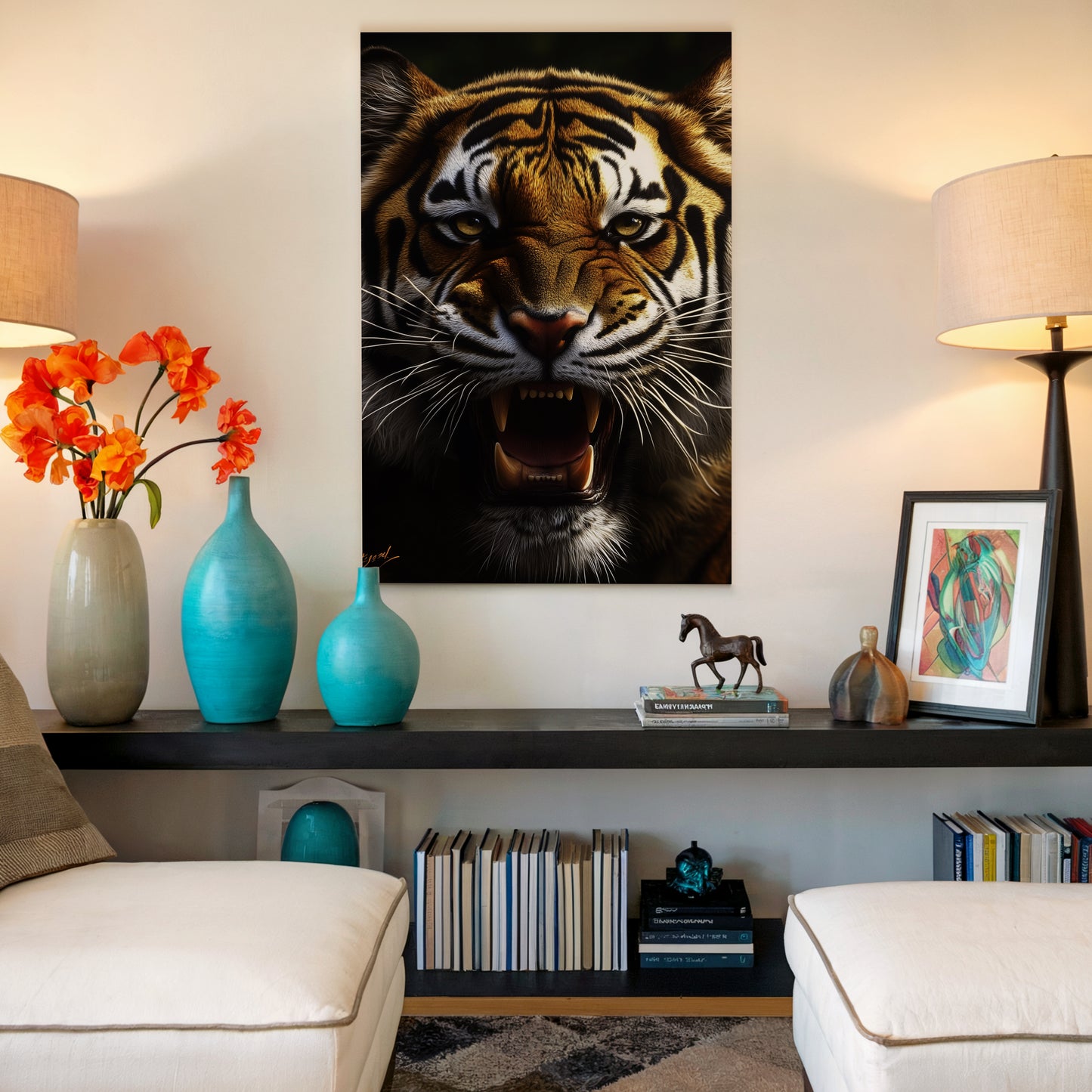 Tiger Roar Canvas