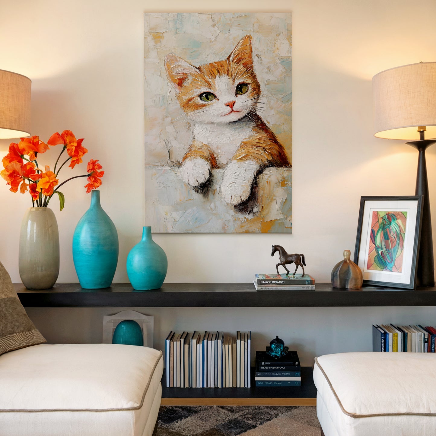 Tiny Whiskers Canvas