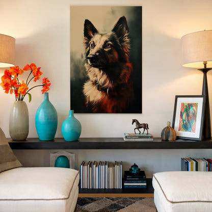 German Dog Canvas