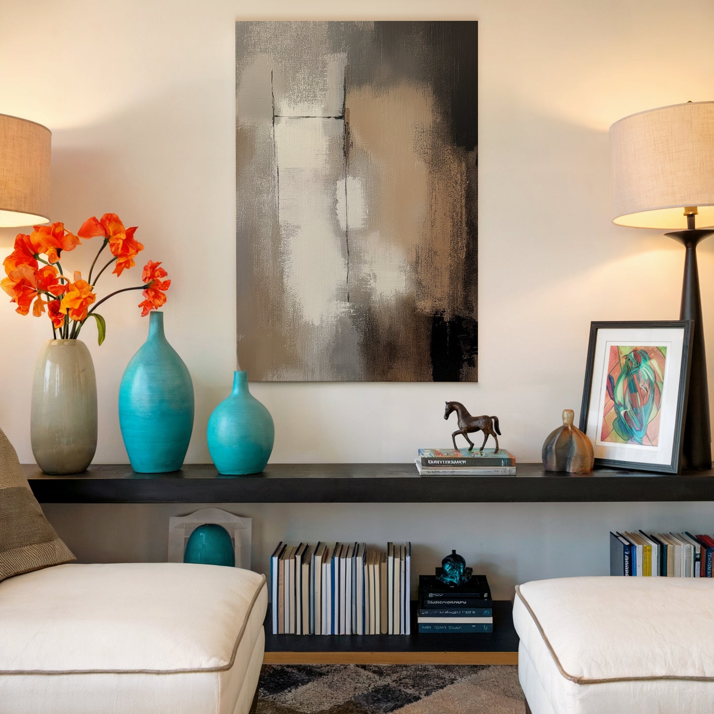 Fragmented Abstract Canvas