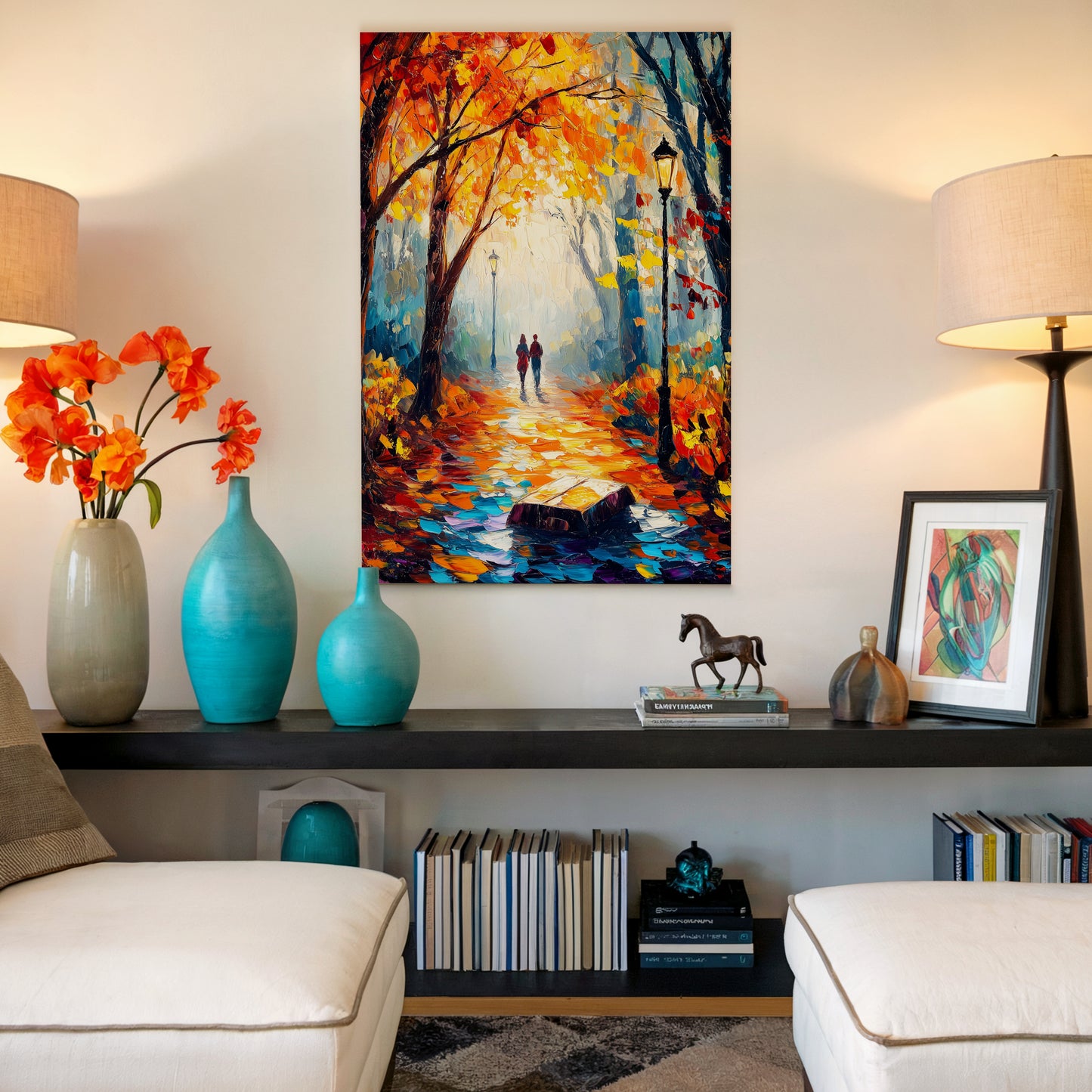 October Stroll Canvas