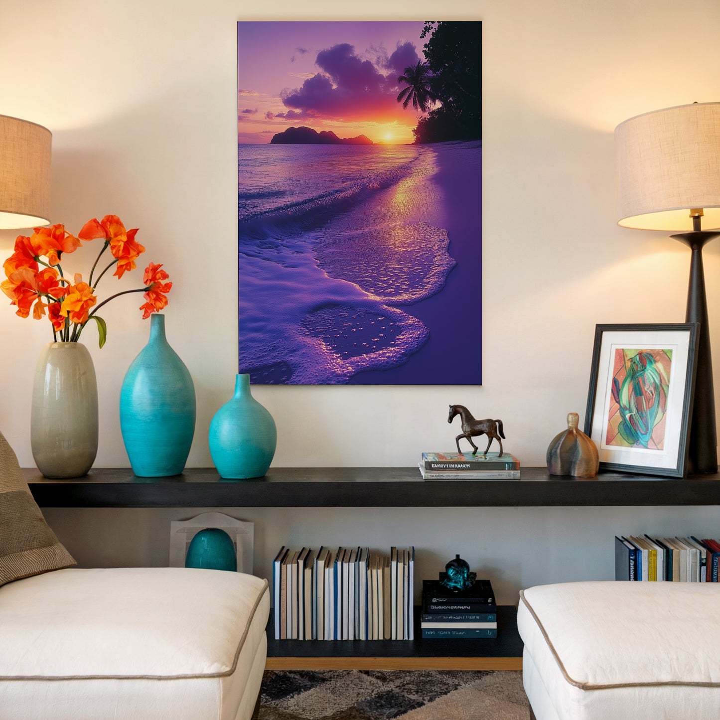 Lavender Tide Canvas