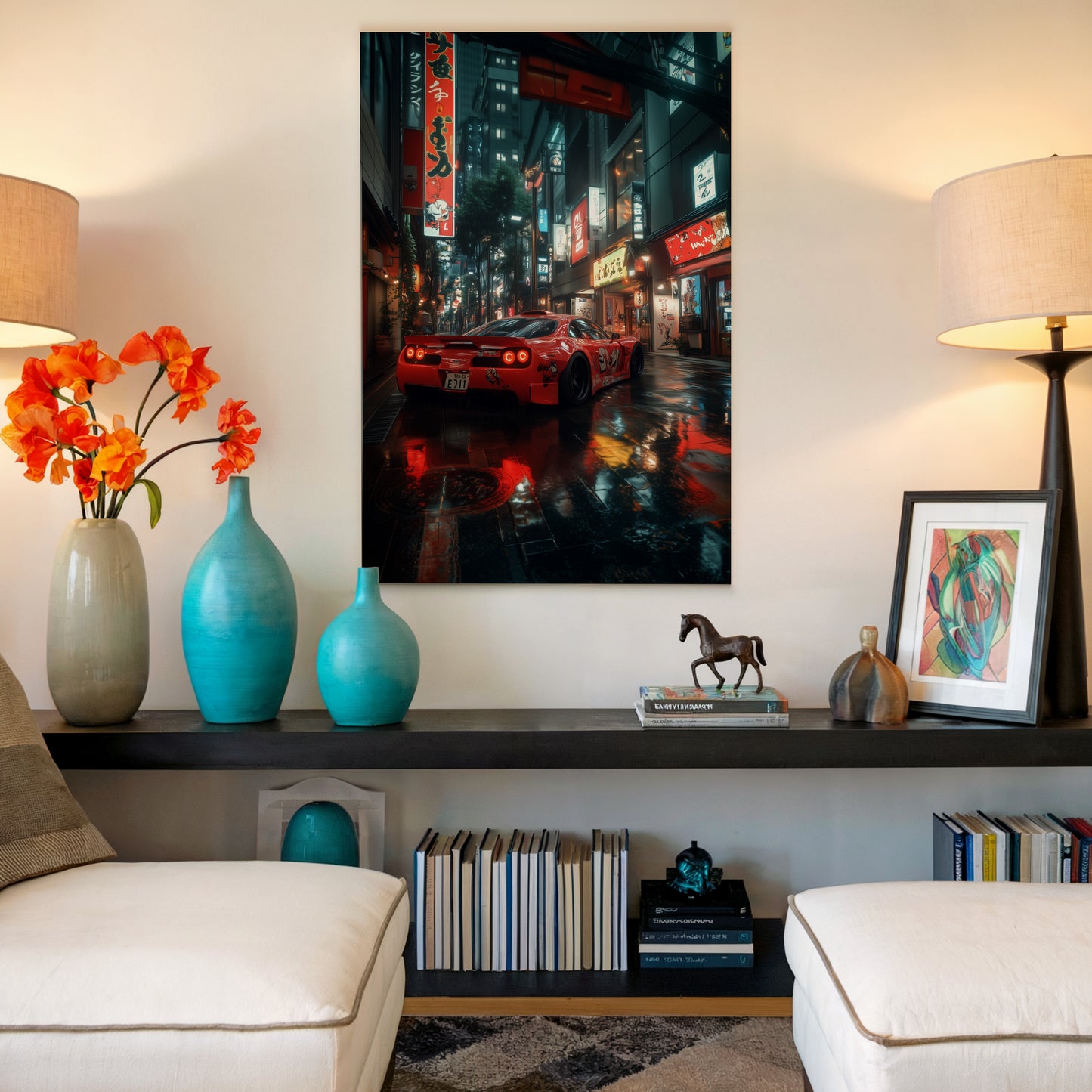 Tokyo Drift canvas