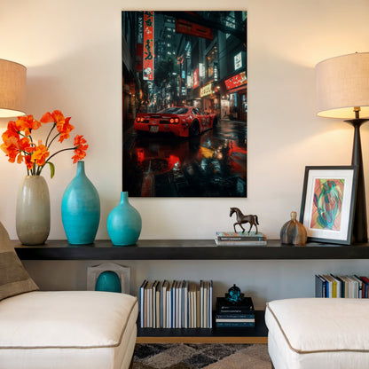 Tokyo Drift canvas