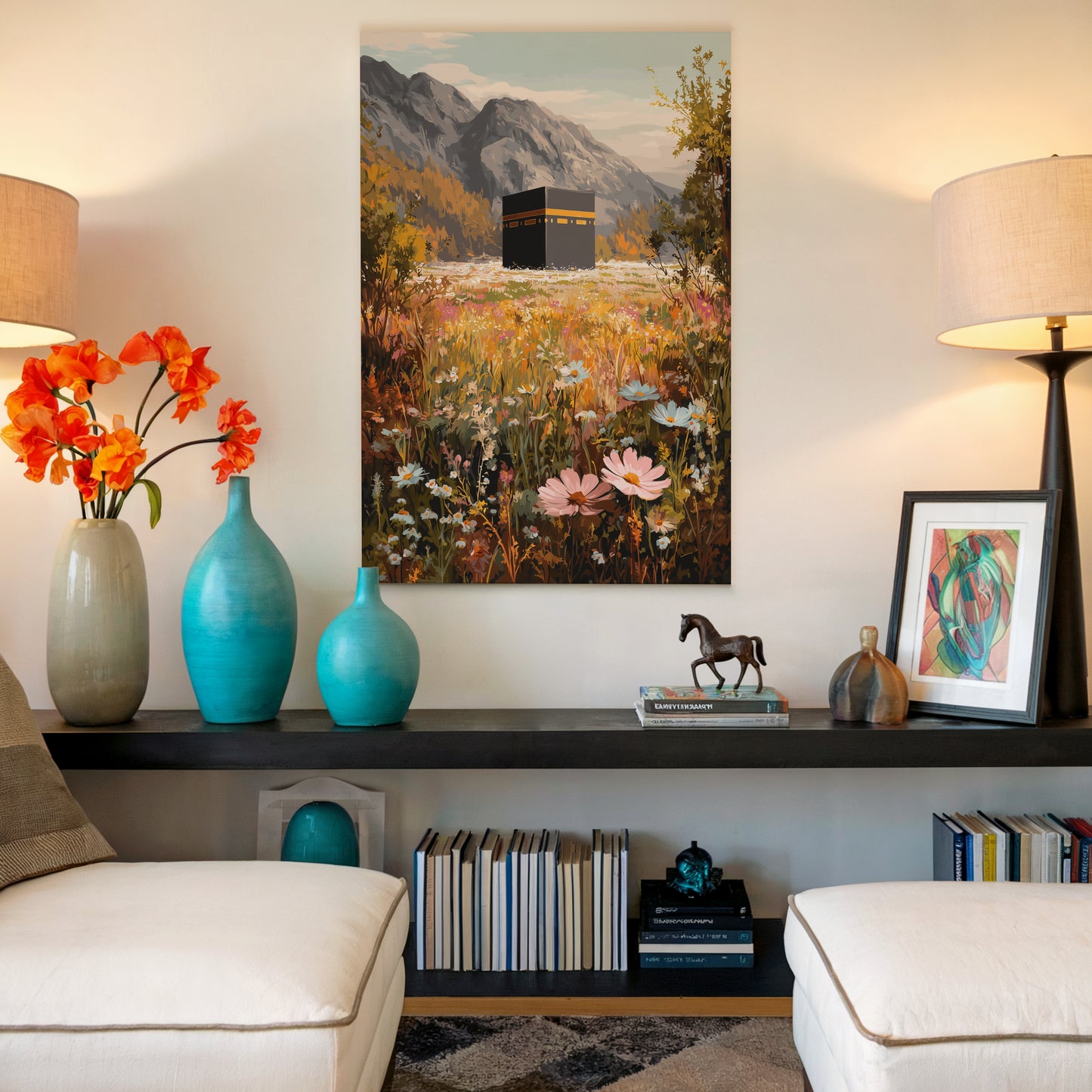 Kaaba Meadow Canvas