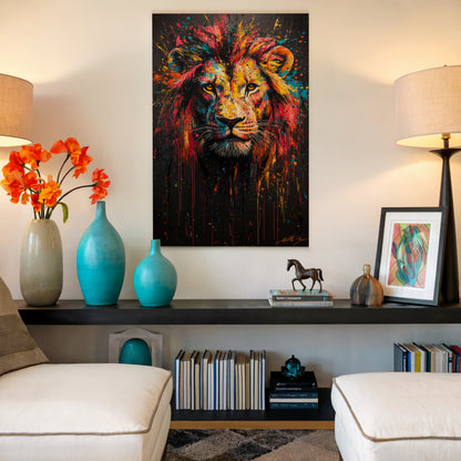Roar Of Colours Canvas