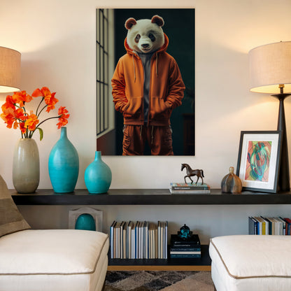 Streetwise Panda Canvas