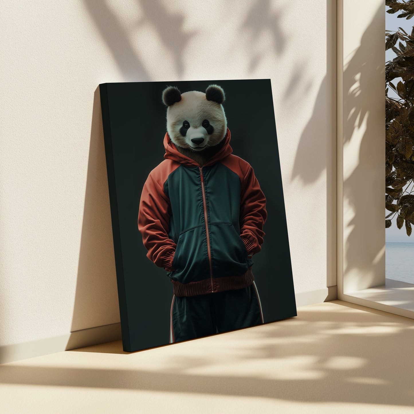 Urban Panda Canvas