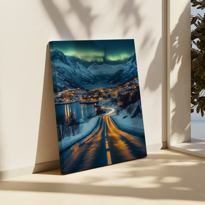 Aurora Pathway Canvas