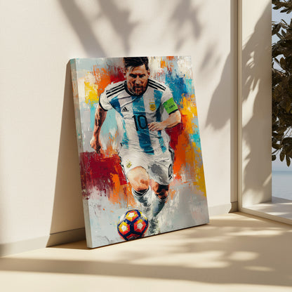 Messi Abstract