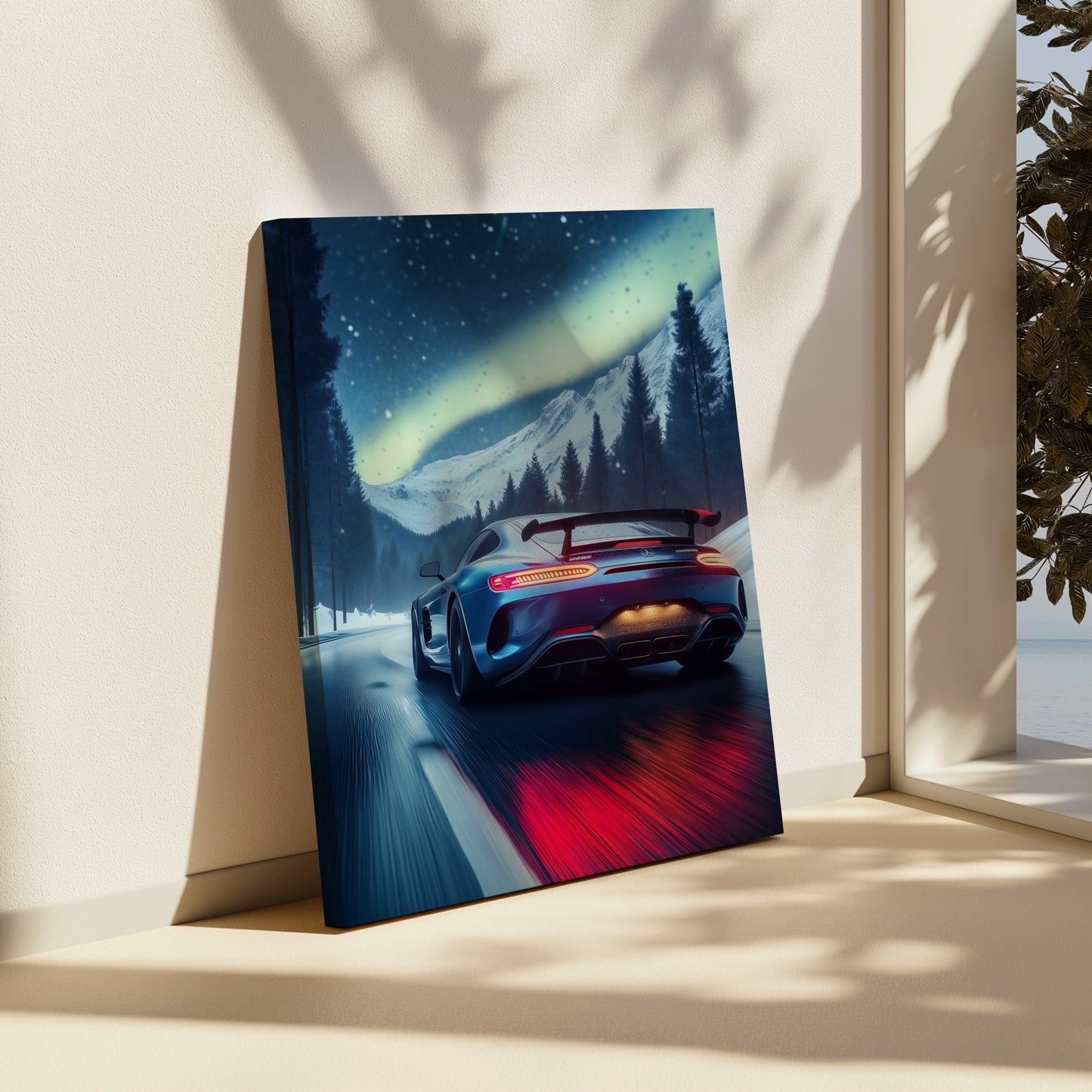 Porsche in the Peaks Canvas