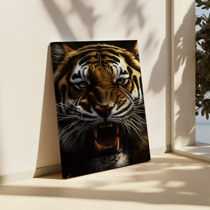 Tiger Roar Canvas