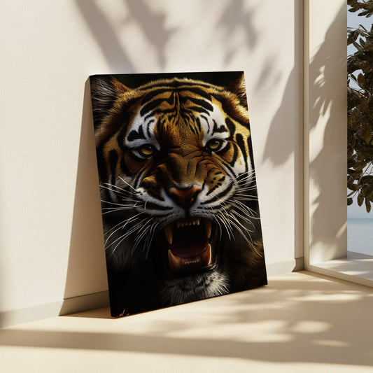 Tiger Roar Canvas