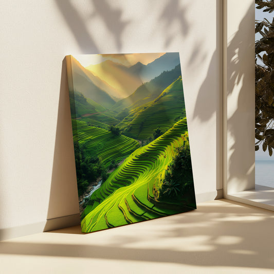 Emerald Peak Canvas
