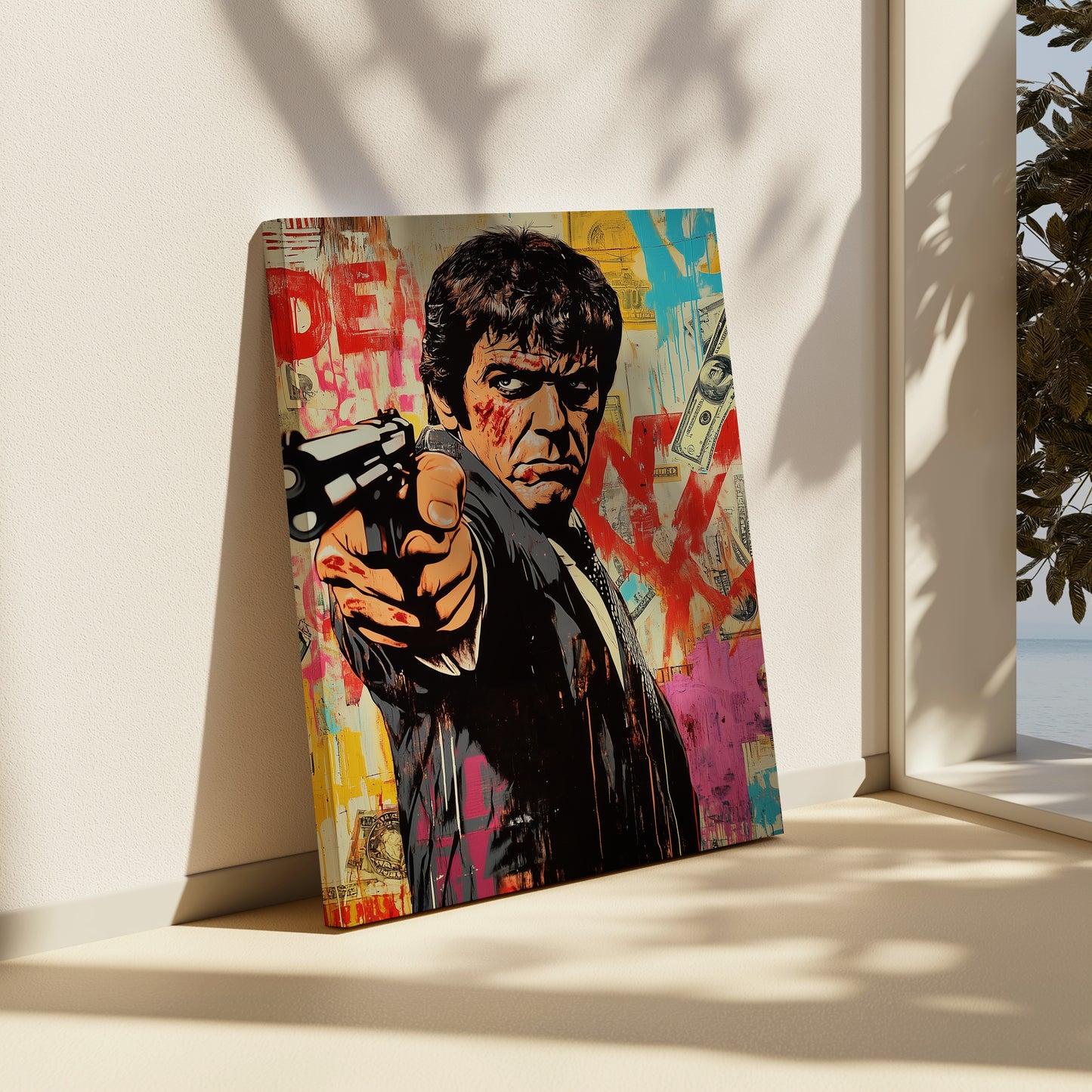 Tony Montana Abstract