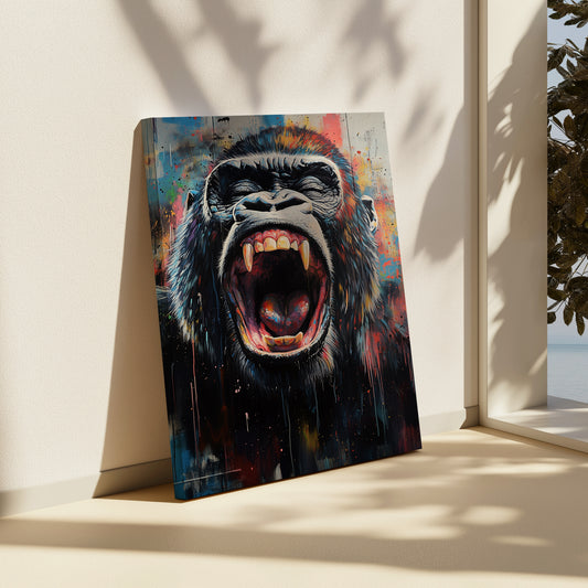 The Rebel Ape Canvas