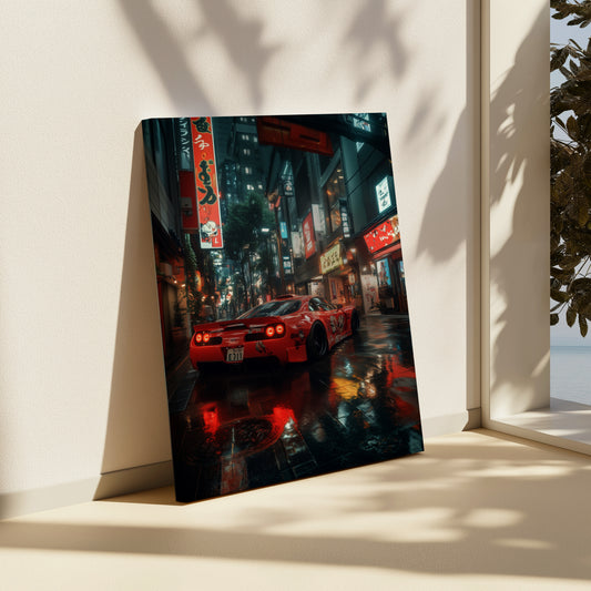 Tokyo Drift canvas