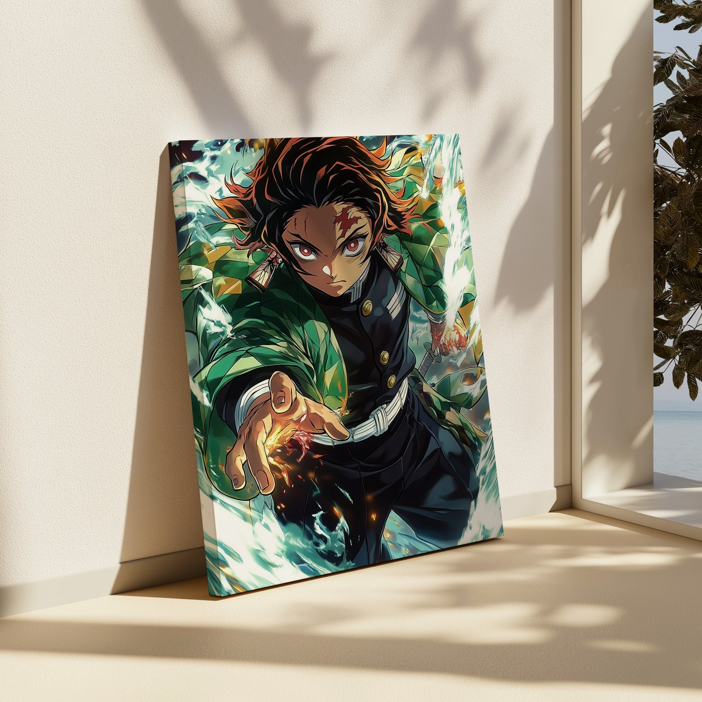 Tanjiro Demon Canvas