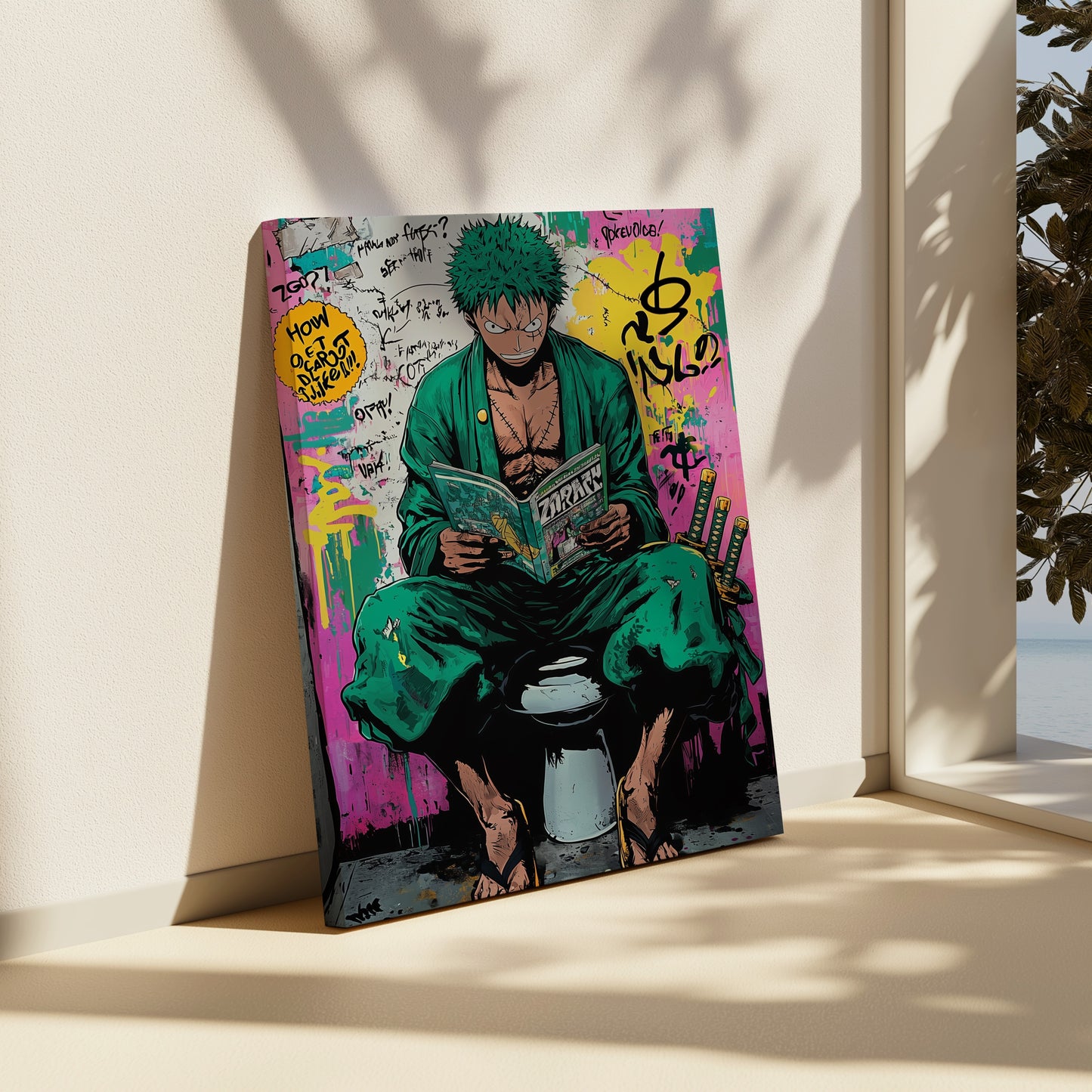 Roronoa Zoro canvas