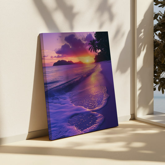 Lavender Tide Canvas