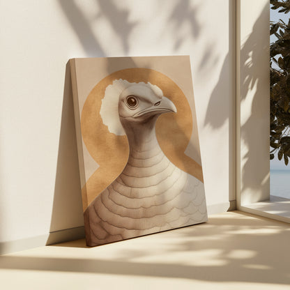 Beige Turkey Abstract Canvas