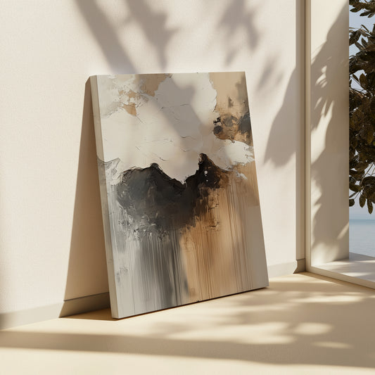 Beige Japandi Canvas
