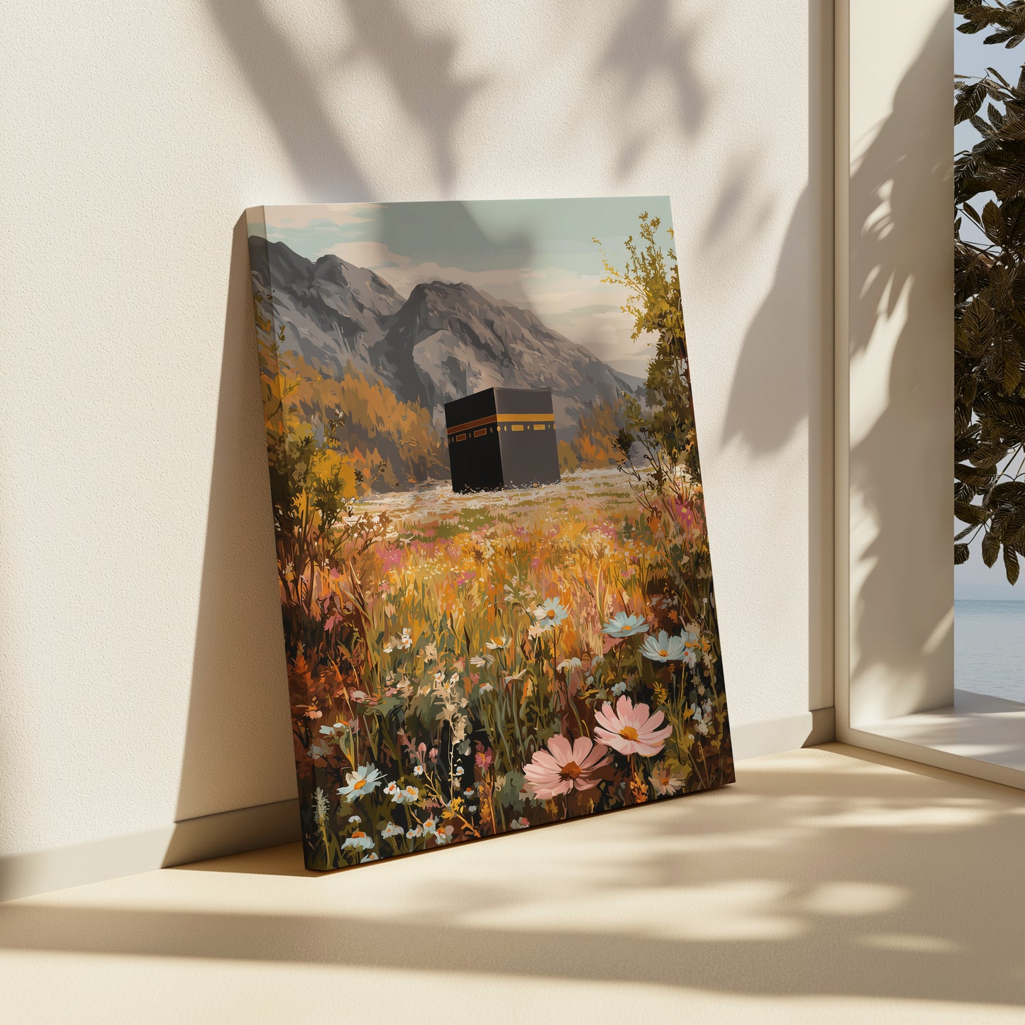 Kaaba Meadow Canvas