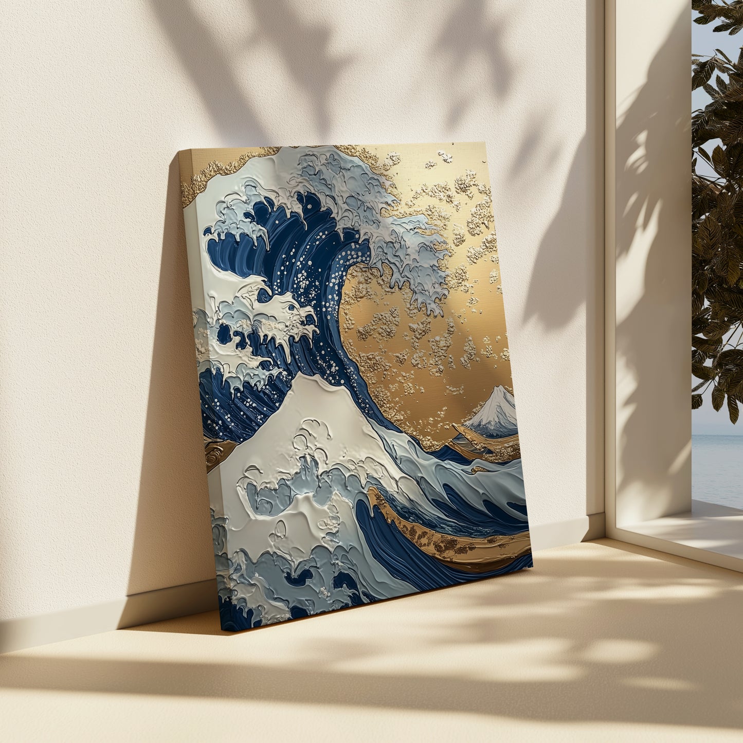 Kanagawa Waves Canvas