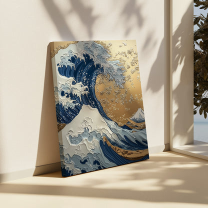 Kanagawa Waves Canvas