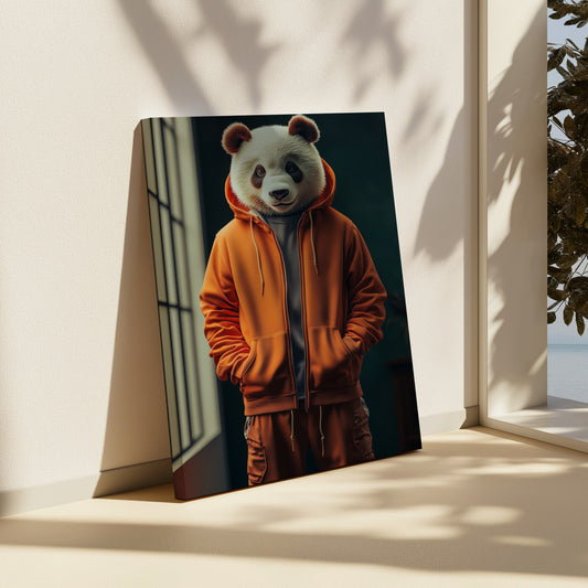Streetwise Panda Canvas