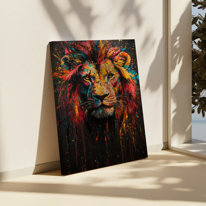 Roar Of Colours Canvas
