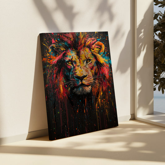 Roar Of Colours Canvas
