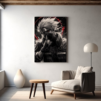 Kakashi: Eye of Precision canvas