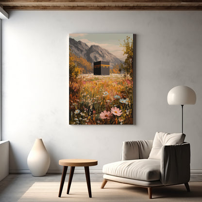 Kaaba Meadow Canvas