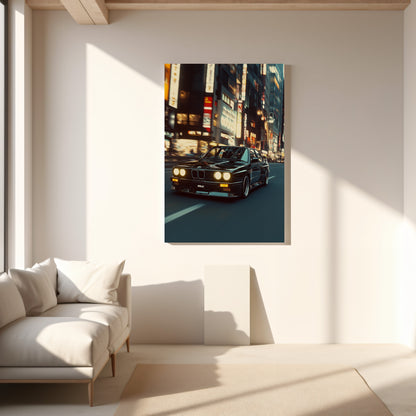 Classic E BMW Black Canvas