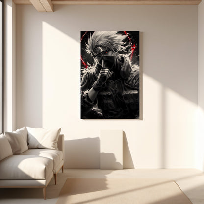 Kakashi: Eye of Precision canvas