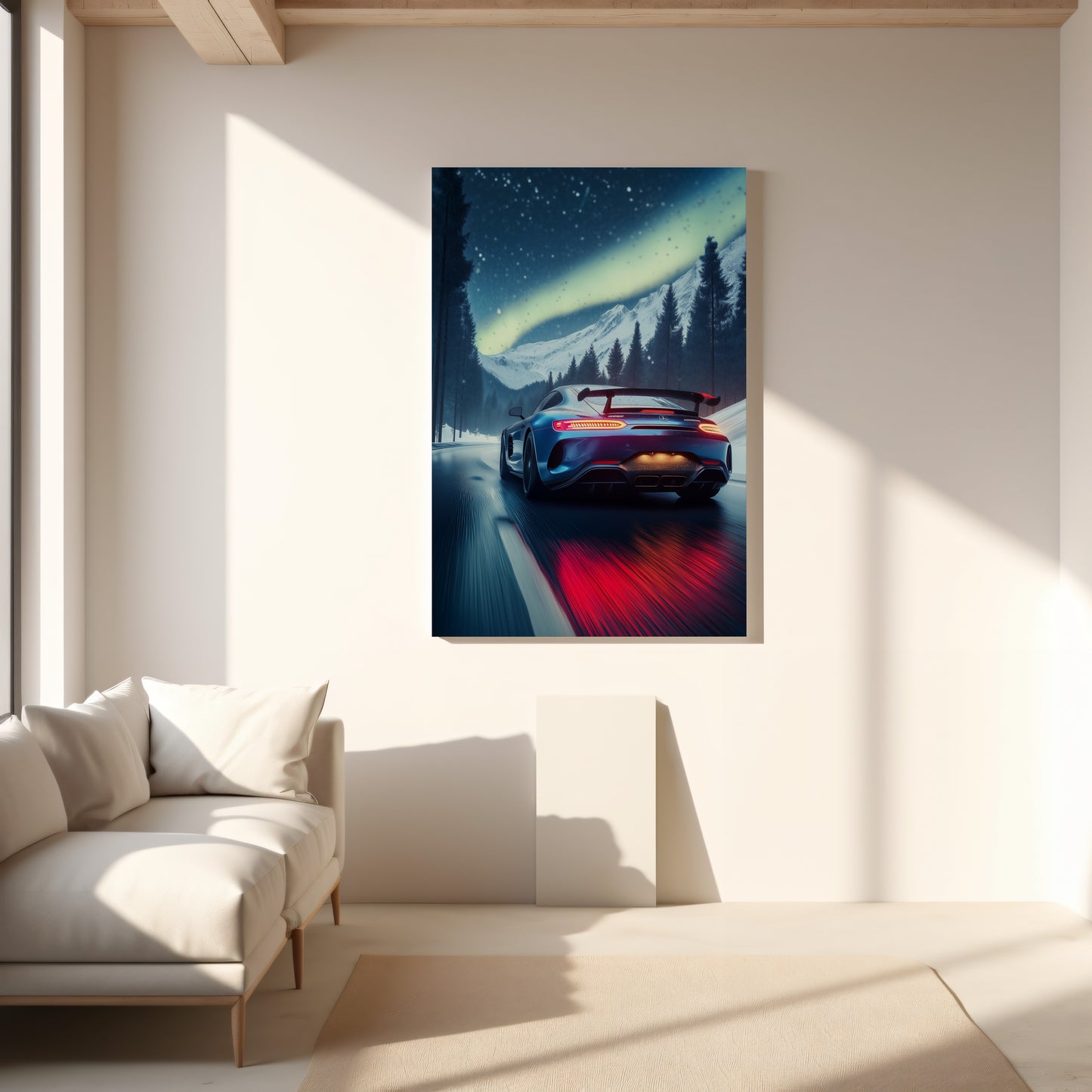 Porsche in the Peaks Canvas