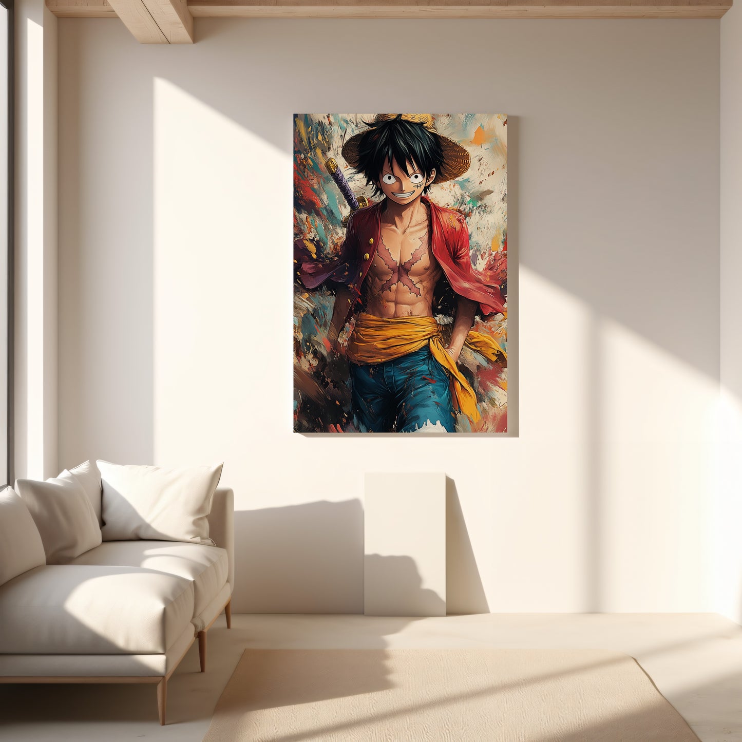 King of the Pirates: Luffy canvas