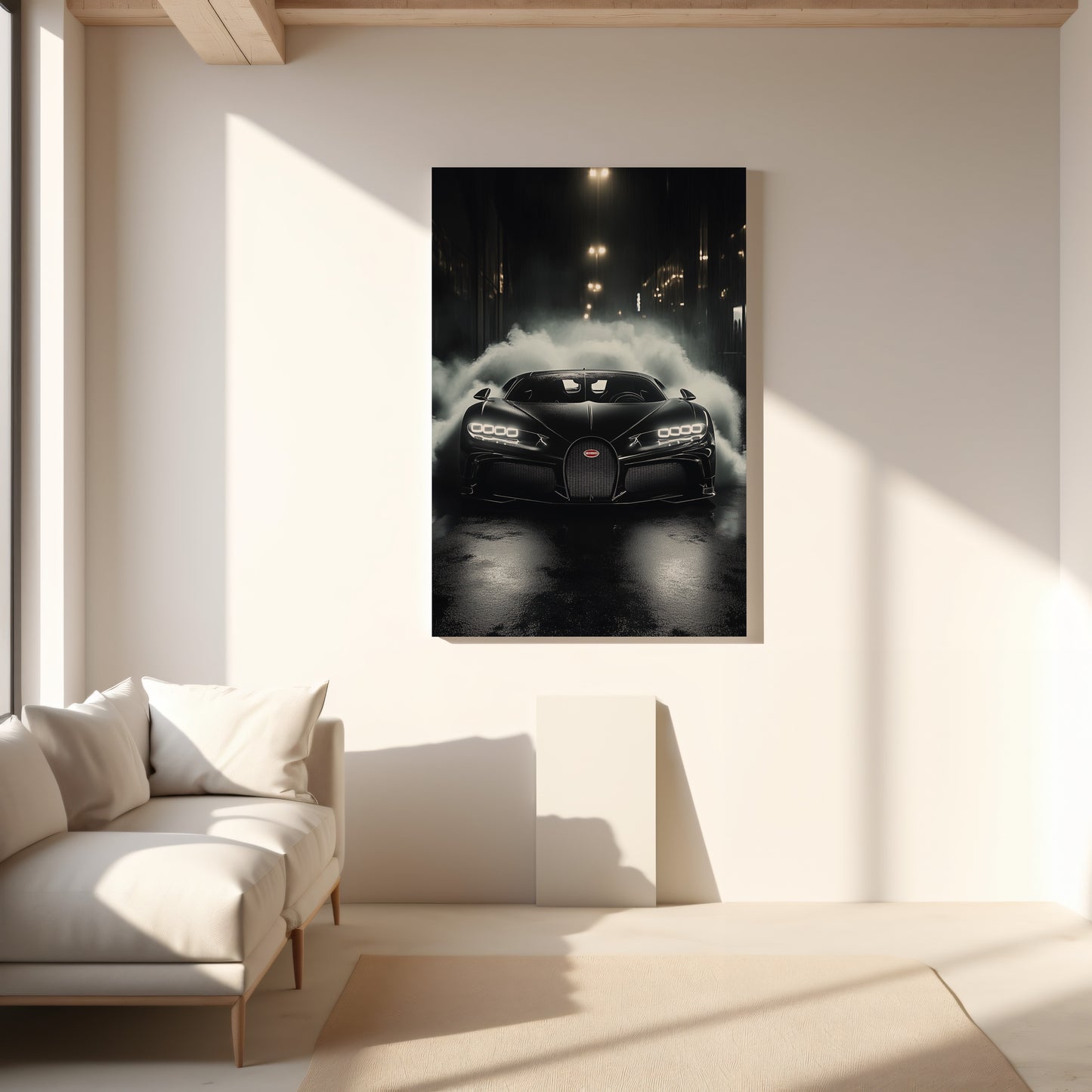 Matte Bugatti Canvas