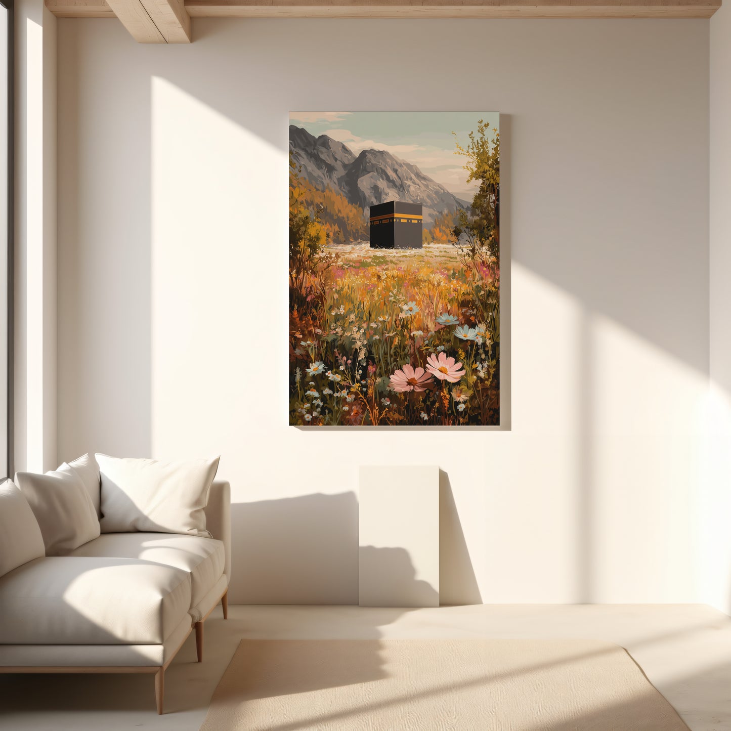 Kaaba Meadow Canvas