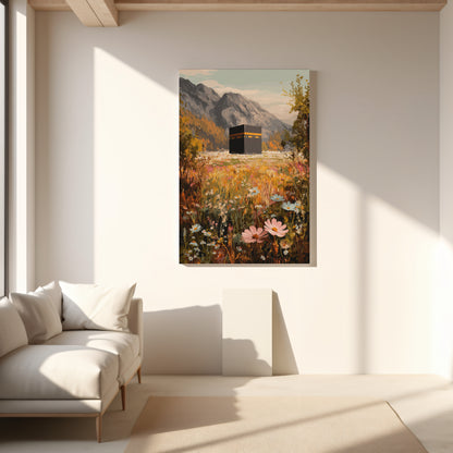 Kaaba Meadow Canvas