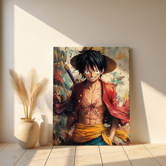 King of the Pirates: Luffy canvas