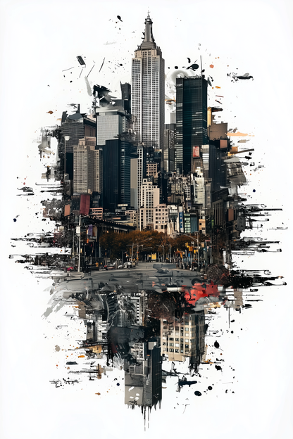 Distorted City