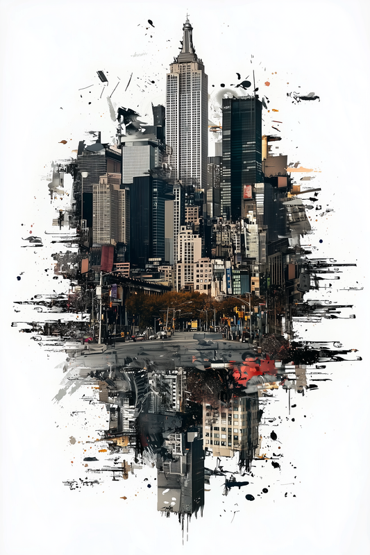 Distorted City