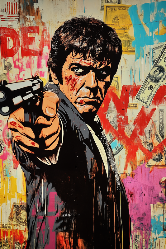 Tony Montana Abstract